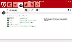 G DATA Internet Security Cortafuegos