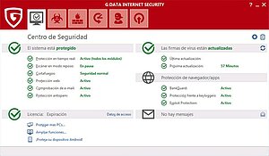 G DATA Internet Security Centro de Seguridad